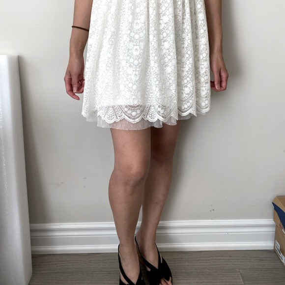 Zara white lace dress - Picture 5 of 5
